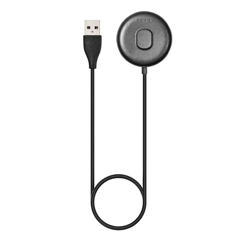 Фото Портативный USB-кабель для быстрой зарядки и передачи данных 100 см для Ticwatch C2 S2 E2, сменный зарядный кабель-браслет для часов №1