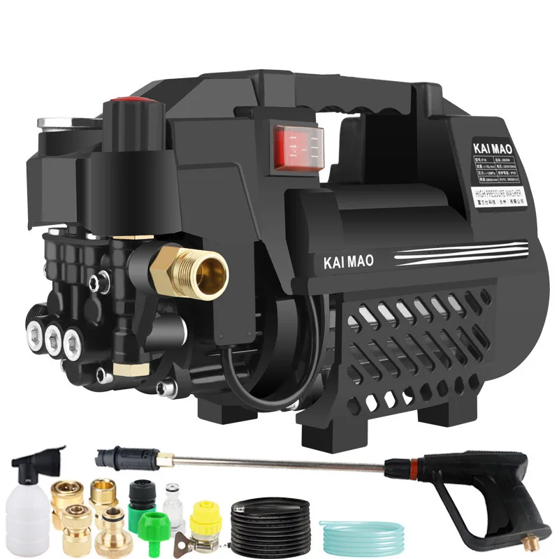 

Adjustable Pressure Household Car Washing Machine 10M 220V Small Automatic Induction Water Gun High Pressure Cleaning Equipment