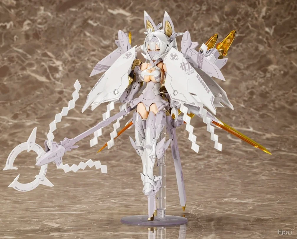 Фото Коллекционная фигурка KOTOBUKIYA Goddess Device Choura Tamamo-mae: Золотистый ретривер с белой мордой, масштаб 1:1, модель, игрушка, подарок №3