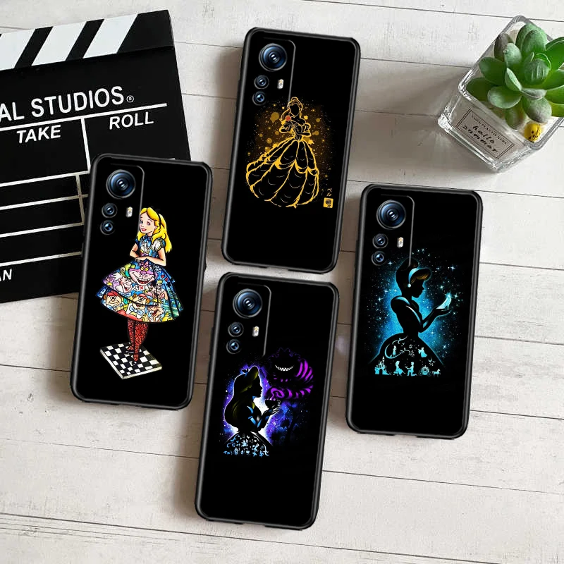 

Anime Girl Princess Black Phone Case For Xiaomi Mi 13 12 Lite 12T Pro 12X 12S 11 11T 11i 10T 10 9 Ultra 5G