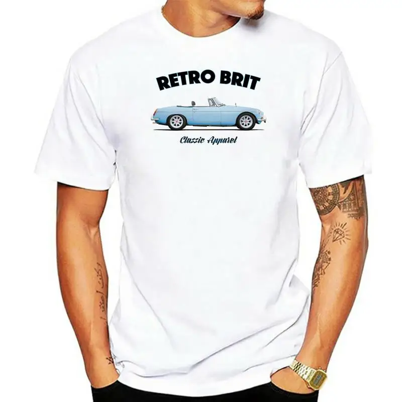 

MGB футболка ROADSTER. Классический автомобиль BRIT в стиле ретро, британский гараж LEYLAND, провинция Моррис