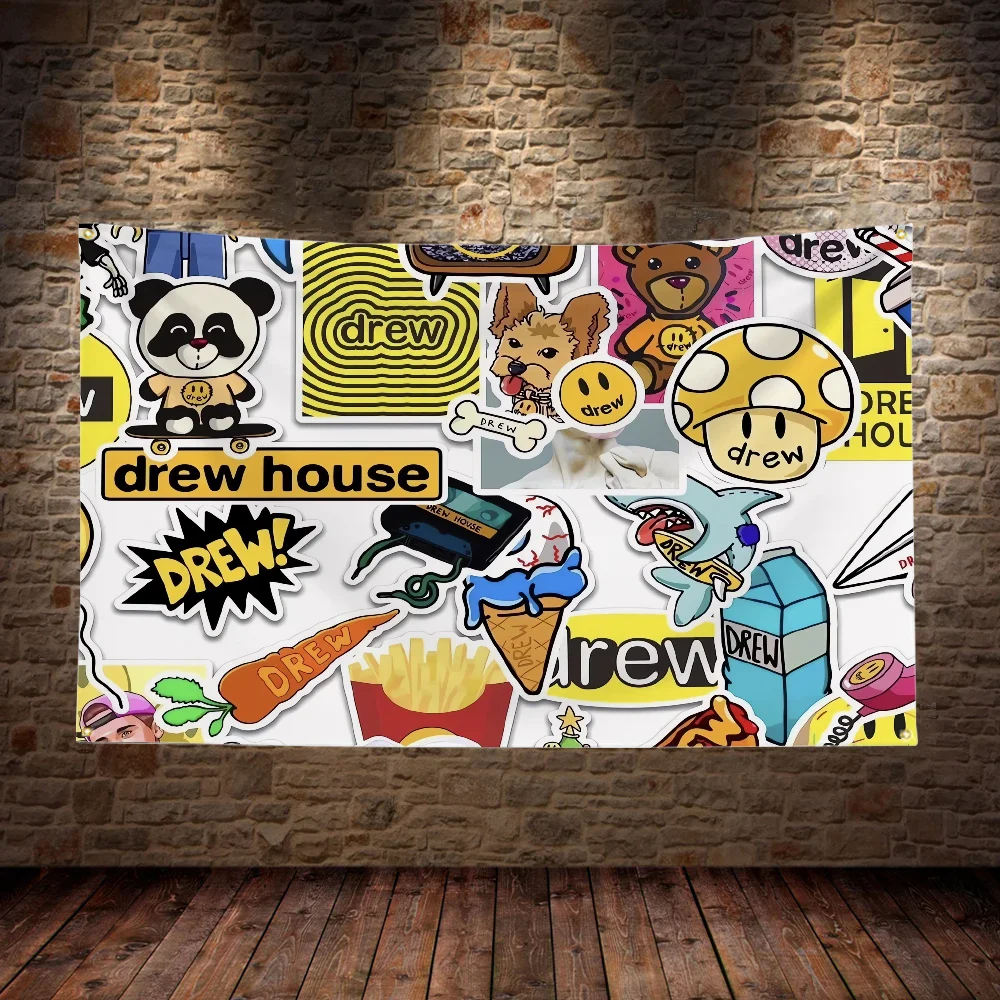 D-DrewS ЛГБТ-флаг чтобы повесить наружный декор эстетическое украшение для комнаты