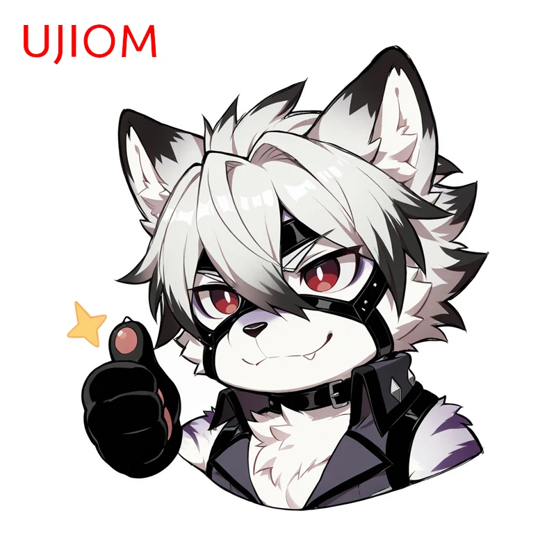 

UJIOM Zenless Zone Zero Von Lycaon Man Наклейки для стен