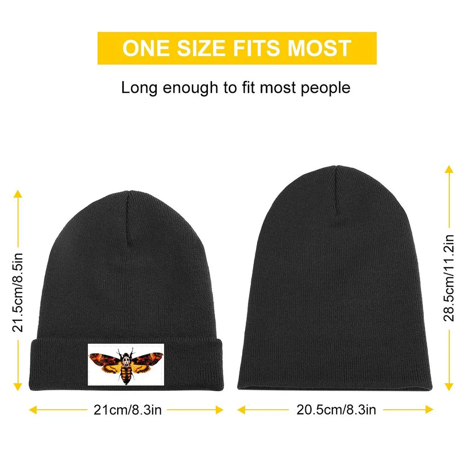Silence of the Lambs Deaths Head Moth Knitted Cap Cosplay summer hat Dropshipping Baseball For Men Women's |