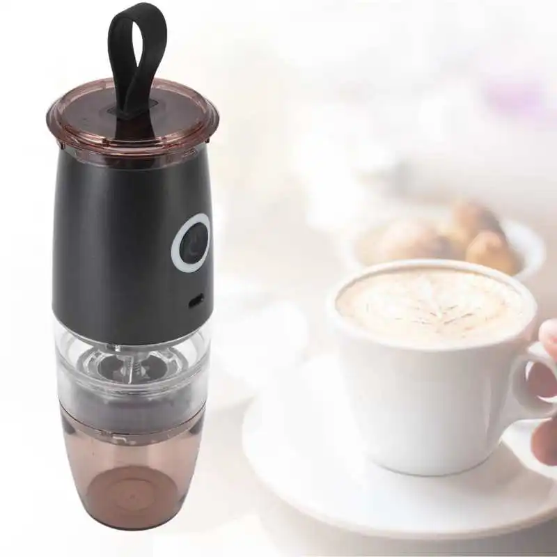

Coffee Bean Grinder Electric Coffee Grinder Portable Conical Coffee Bean Grinder with 5 Gears USB Charging for Home Electric