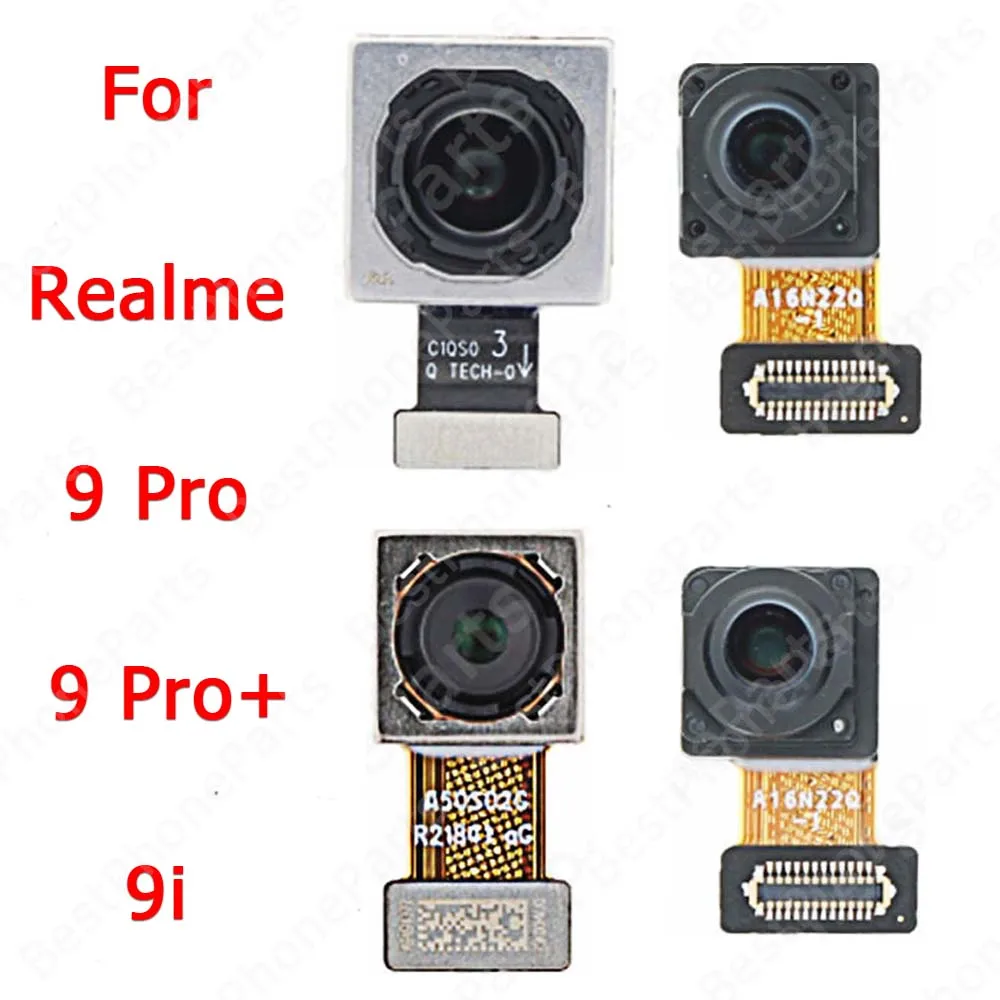 

Front Rear Back View Facing Camera Module For Realme 9 Pro + 9i 9Pro Plus Selfie Camera Flex Cable Replacement Spare Parts
