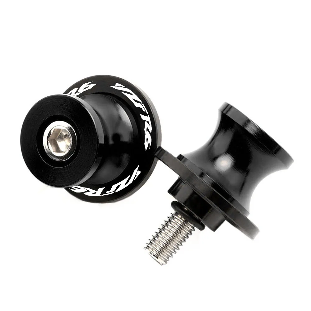 

Для Yamaha YZF R6 2000-2021 2020 2019 2018 2017 2016 2015 YZFR6 YZF-R6 мотоциклетные 6 мм катушки маятника с ЧПУ, винты слайдера и подставки