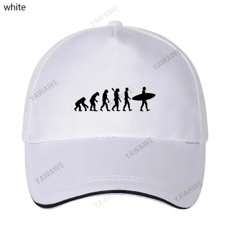 

Surfing Evolution Funny World Surfer WSL baseball Cap Men Outdoor Snapback Hats Boyfriend Cap drop shipping