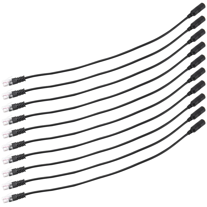 

20Pc 3.5Mm Stereo Audio Headset To Jack Female To Male RJ9 Plug Adapter Converter Cable Cord