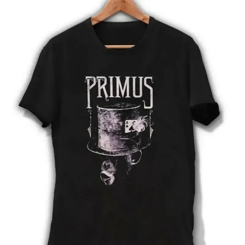Фото Футболка Primus Man Bag Les Claypool's Punk Metal Band в стиле ретро №1