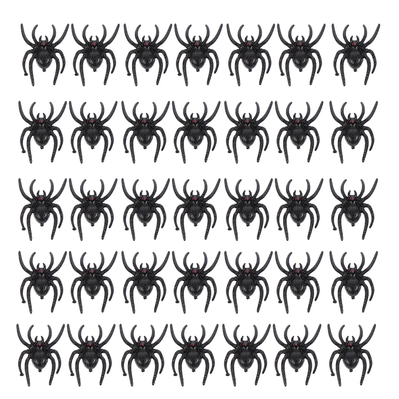 

50PCS Spiders, Black Spiders Spider for Haunted House Party Props