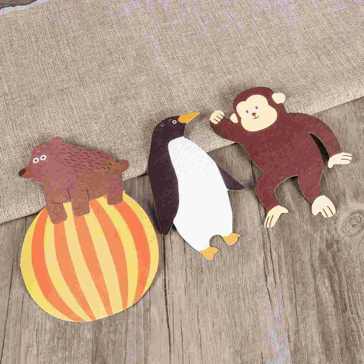 15 Meters Kids Room Bunting Banners Jungle Animals Flamingo Monkey Bradypod Brown Bear Penguin Patterns Flags Hanging Garland D