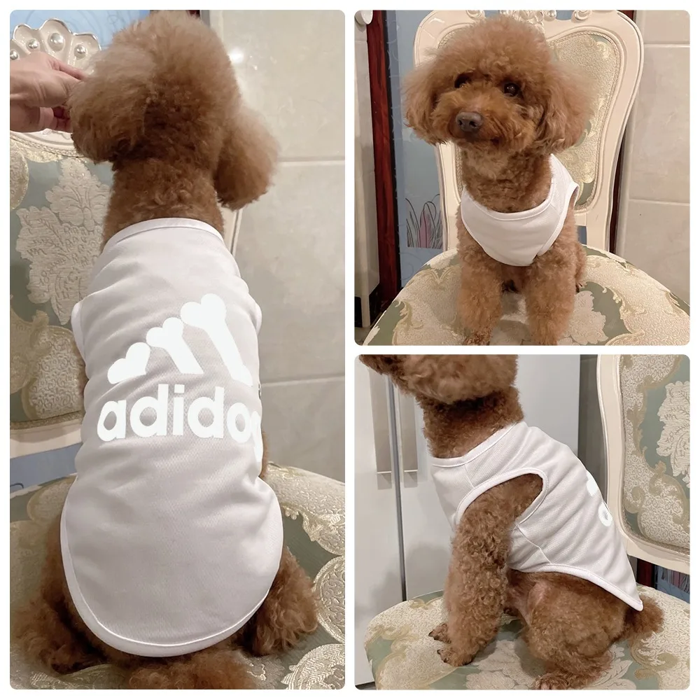 Летняя одежда для собак жилет маленьких средних и больших питомцев щенков