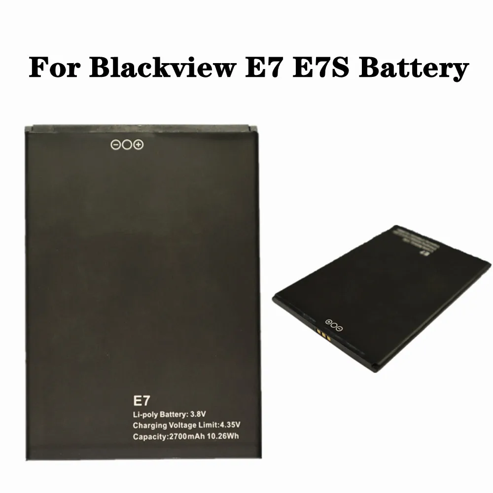 

100% Оригинальный аккумулятор E7 для Blackview E7 E7S аккумулятор 2700 мАч высококачественные сменные батареи