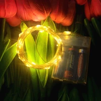led fairy lights copper wire string 12510m holiday outdoor lamp garland for christmas tree wedding party decoration battery