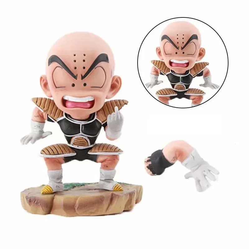 

Bandai Драконий жемчуг аниме Krillin Battlesuit моделирующая фигурка молодые ПВХ высококачественная коллекционная статуя игрушки 13 см