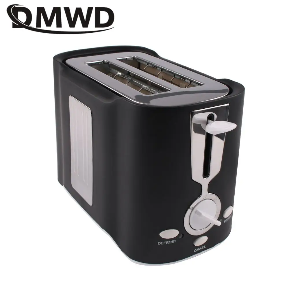 DMWD 850W Household Electric Bread Toaster Automatic Sandwich Maker Breakfast Machine Baking Tool Defrost Reheat Function EU images - 6