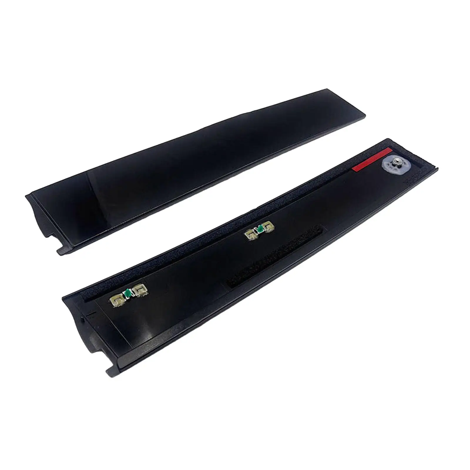 Front Door B Pillar Moldings Black for Chevrolet Suburban 3500 HD