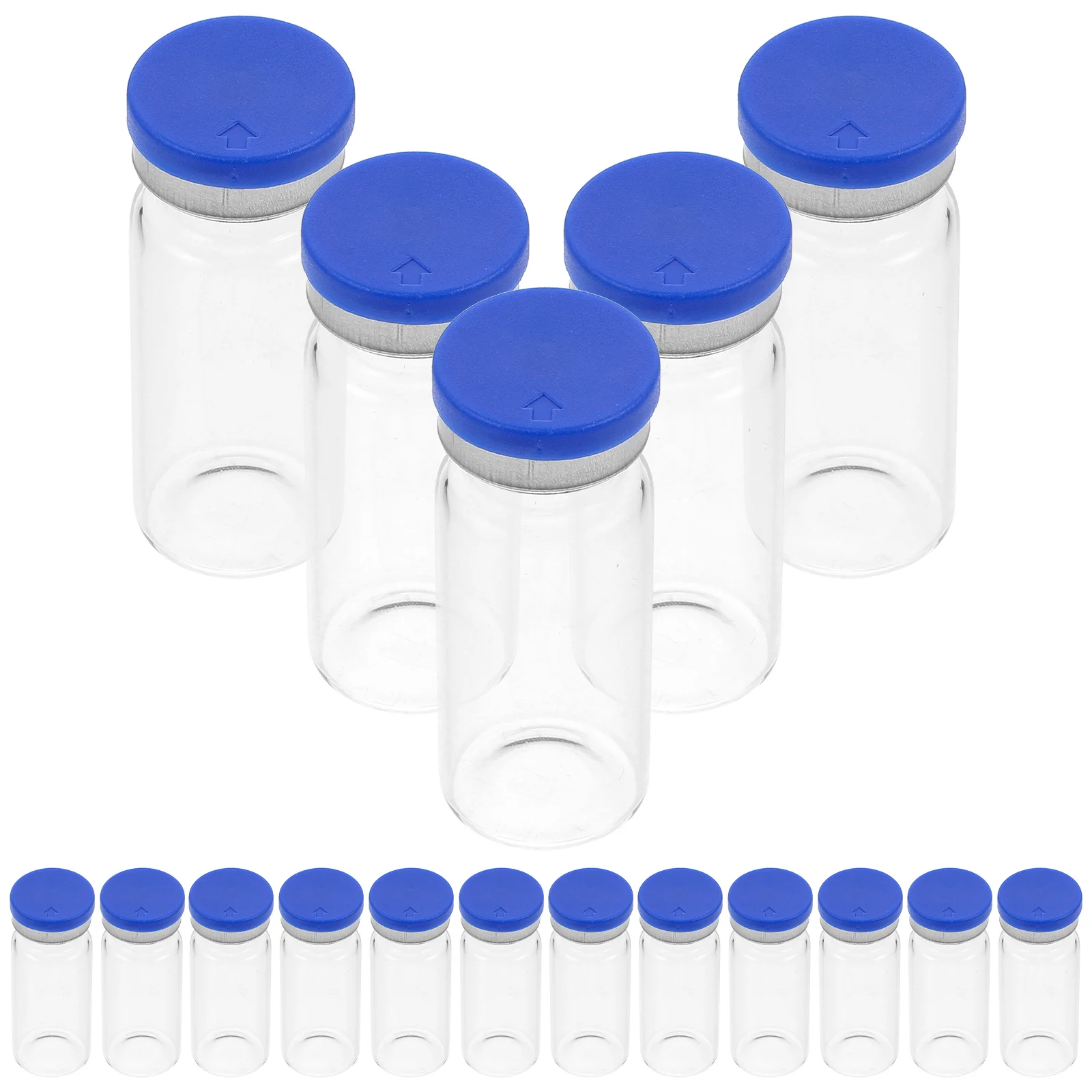 

Science Glass Ware Freeze-dried Powder Bottle Vitroleros Para Mini Transparent Vial