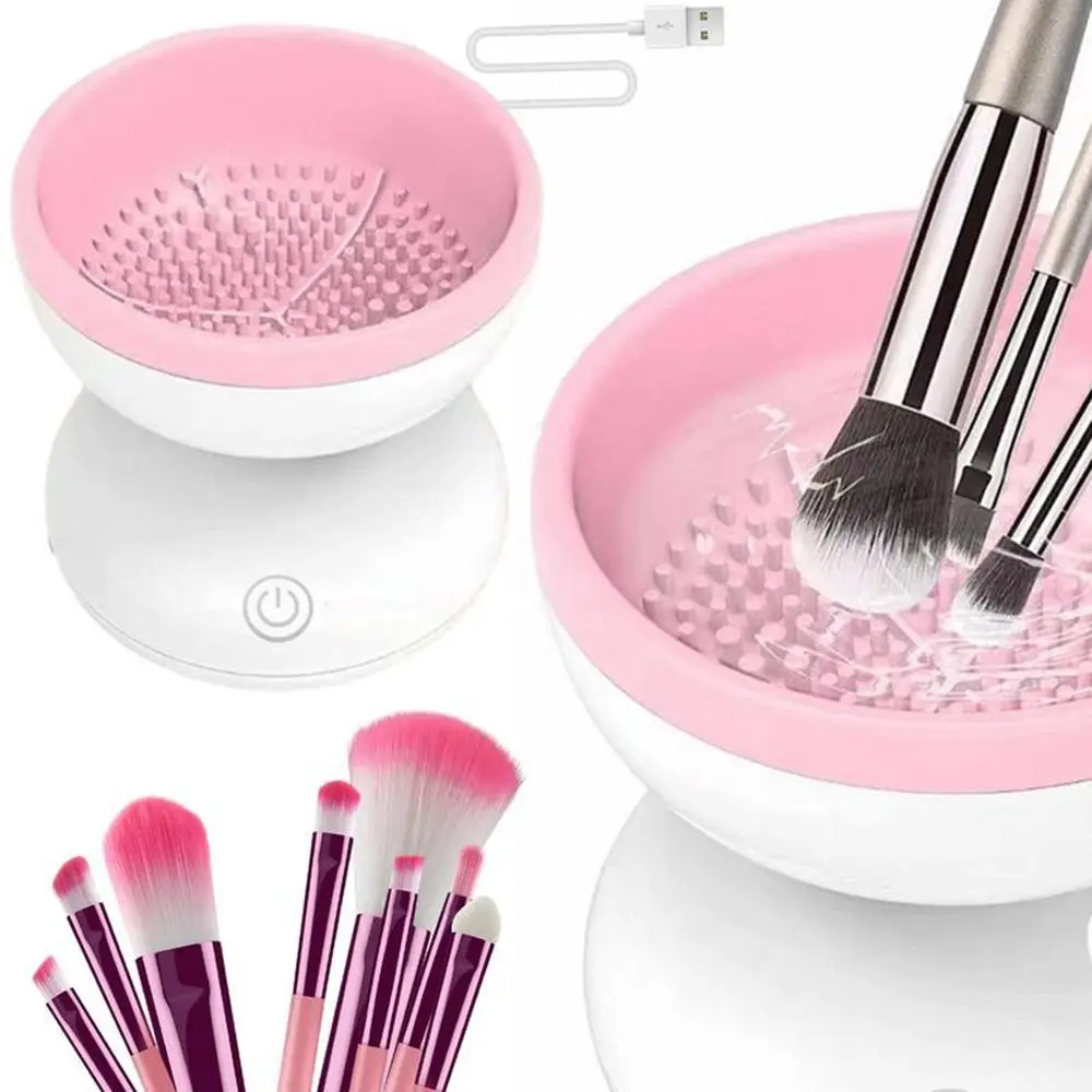 

Beauty Tools Cosmetic Brush Cleaning Tool Automatic Cosmetic Brush With USB Charging Makeup Brush Cleaner Machine