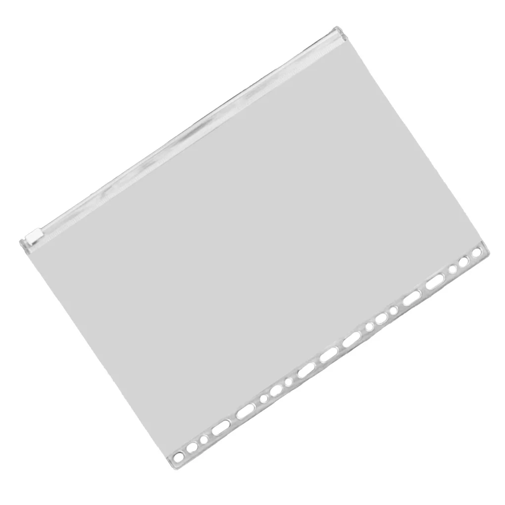 

10 шт., прозрачные контейнеры на молнии для хранения документов