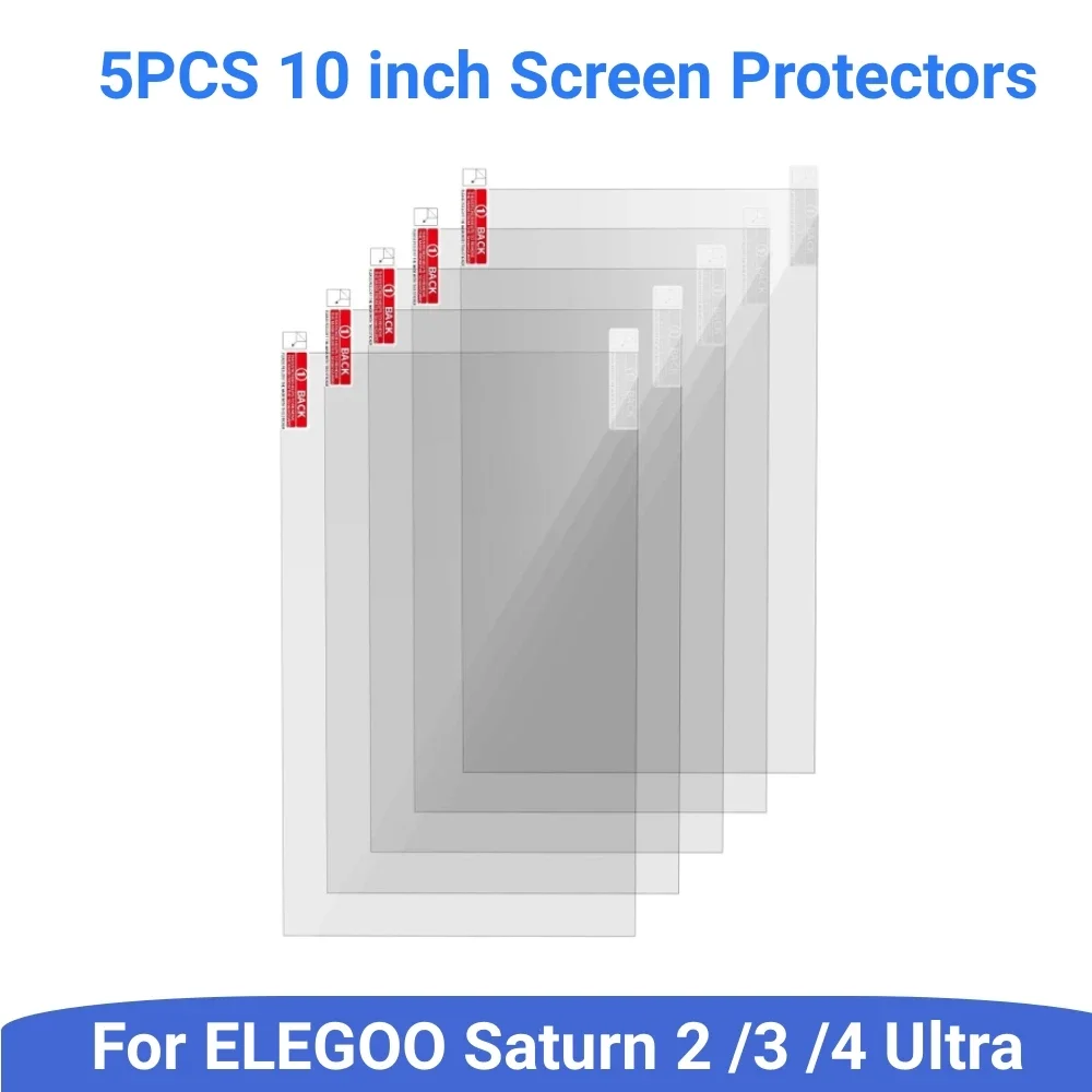 Фото 5 шт. Защитная пленка для экрана ELEGOO Saturn 3 Ultra 8K 12K Saturn 4 ЖК-смола 3D-принтер Защитная пленка от царапин Аксессуары №1