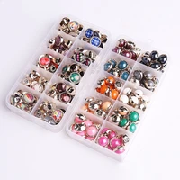 boxed 100 pcs men women shirts buttons childrens knitwear buckles high quality diy household sewing buttons