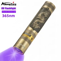 alonefire sv65 365nm uv flashlight violet ultraviolet blacklight torch portable for detector dog urine pet stains bed bug