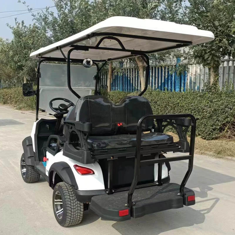 Новейший автомобиль для гольфа с литиевой батареей 60 В скутер взрослых солнечные