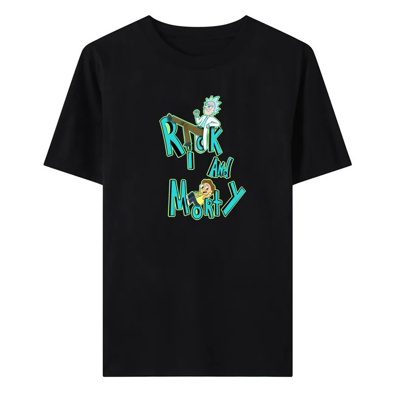 

Летняя новая трендовая футболка с мультяшным принтом и надписью, универсальный Повседневный Топ с коротким рукавом