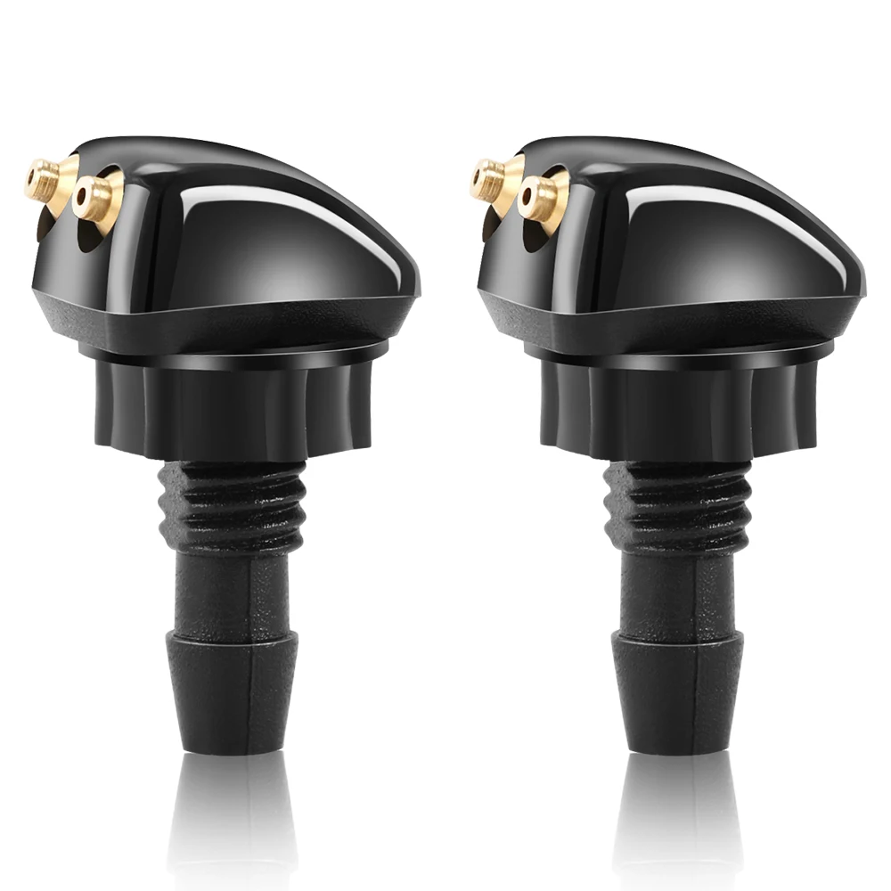 

2x насадка для омывателя лобового стекла, автомобильные аксессуары для Hyundai Solaris 2 Elantra i30 i35 i40 Tucson Kona Azera