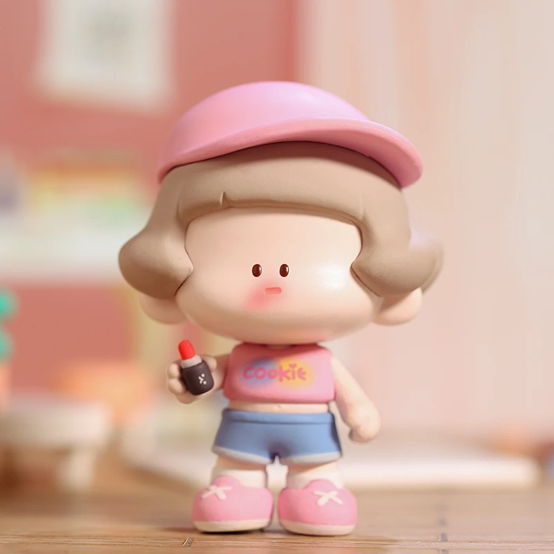 

Xiaoquqi Best Friend Series Blind Box Popmart Bubble Mat Hand-made Toy Doll Creative Birthday Gift Miniso Guess Bag Mystery Bag