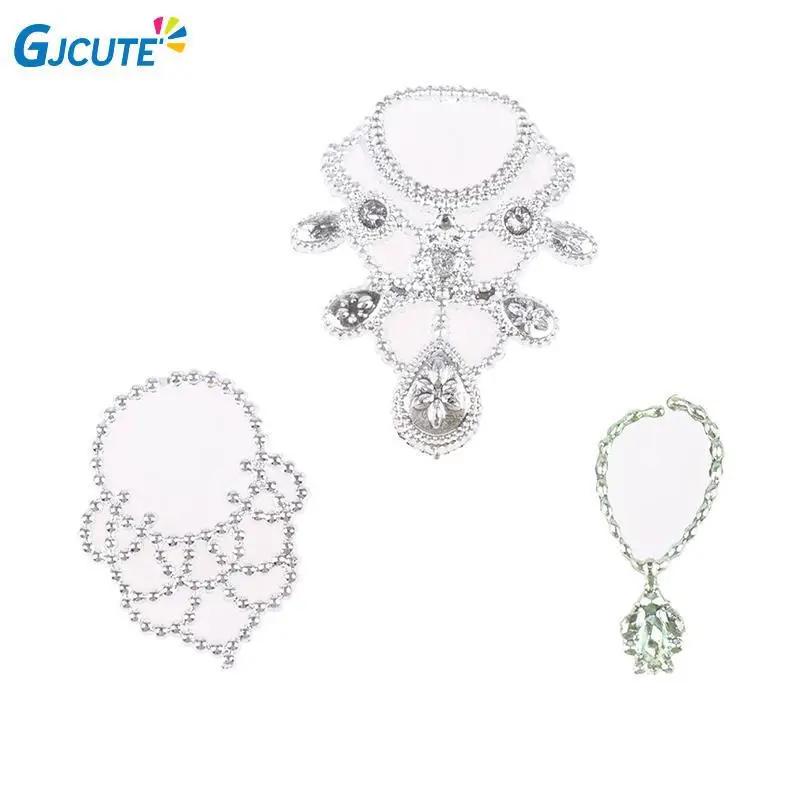 

1PC Doll Fashion Crystal Plastic Chain Necklace for 1/6 Doll Accessories Party Toy Jewelry Necklace