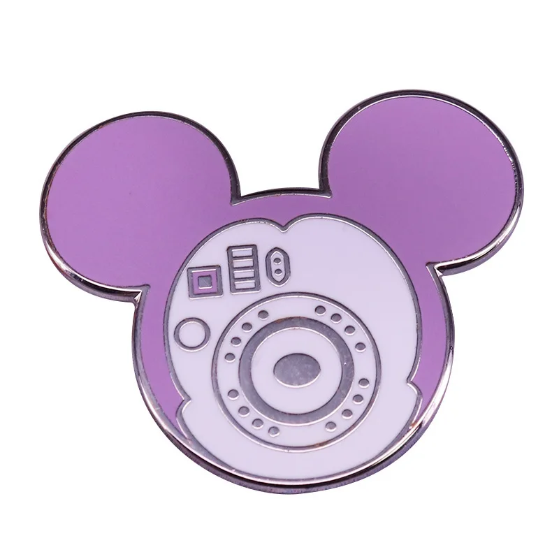 Женская эмалированная брошь в виде Головы Микки Диснея | Украшения и аксессуары