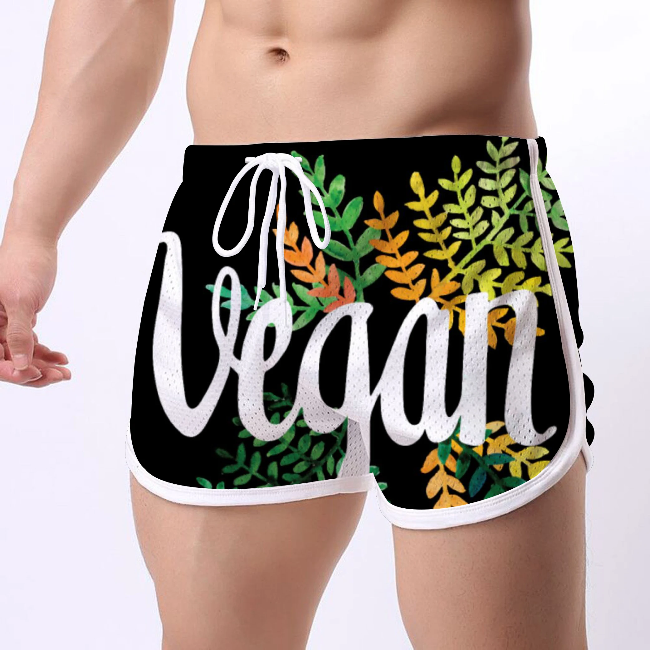 

2022 New Hawaiian Stretch 3D Printing Plant Series Large Size Surf Shorts Trend Sports Leisure Seaside Vacation Beach Shorts