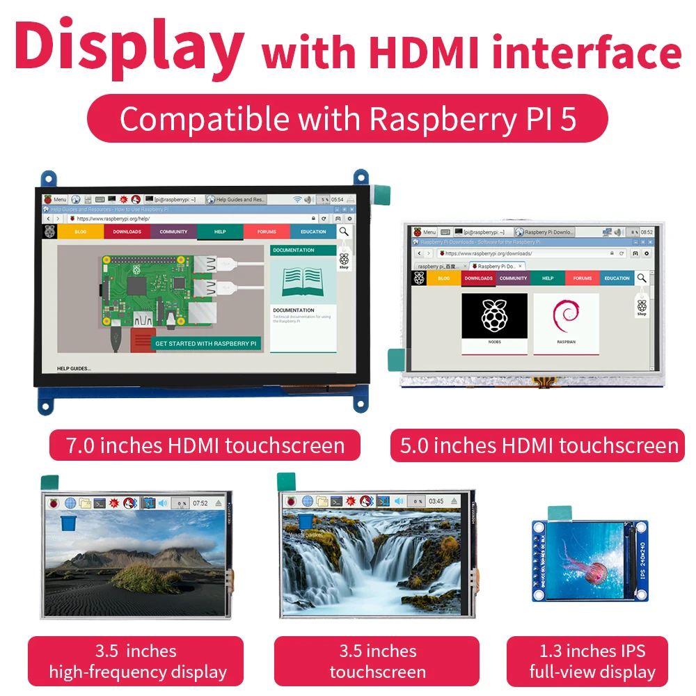 Студийный модуль с цветным экраном для Raspberry Pi A +B +2B3B3B +4B55B (art.: 3920c873236bf) - 3920c873236bf