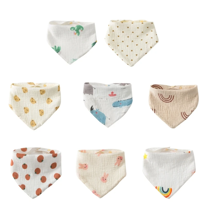 

HUYU Baby Bandana Drool Bibs for Girls Baby Bibs for Baby Girls Baby Boys Soft Cotton- Bandana Bibs Baby Drool Bibs Teething