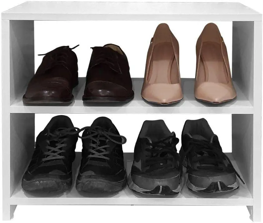 

Small Shoe Rack for Bedroom Living Room 50 x 40 x 25cm Shoe Shelf Living Room Space Saving Shoes Organizer Stand Holder Shoes St