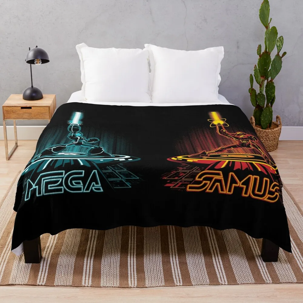 MEGA &amp SAMTRON двойной постер пледы многофункциональное одеяло для дивана-кровати