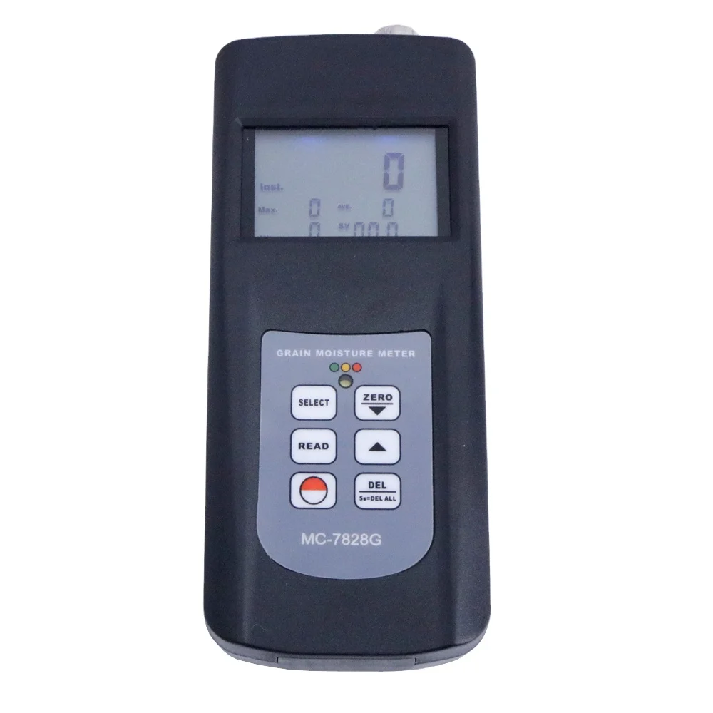 

MC-7828G Digital Grain Moisture Meter for 22 Kinds Grains Moisture Range 0~50% Use USB/RS-232 Data Output To Connect with PC