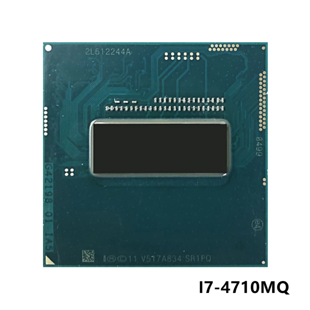 

Intel CPU i7-4710MQ I7 4710MQ SR1PQ 2,5G-3,5G официальная версия, отдельные детали rPGA946B
