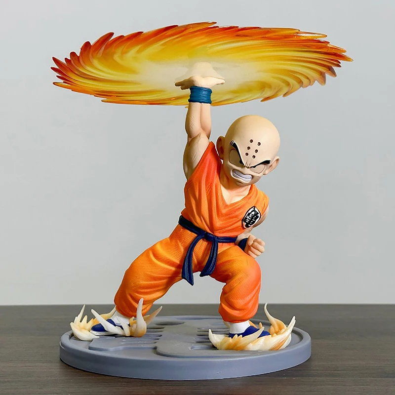 

18cm Anime Dragon Ball Z Action Figure Krillin Kienzan Z Fighters Kuririn Fighting Figurine PVC Collectible Model Toy Gift