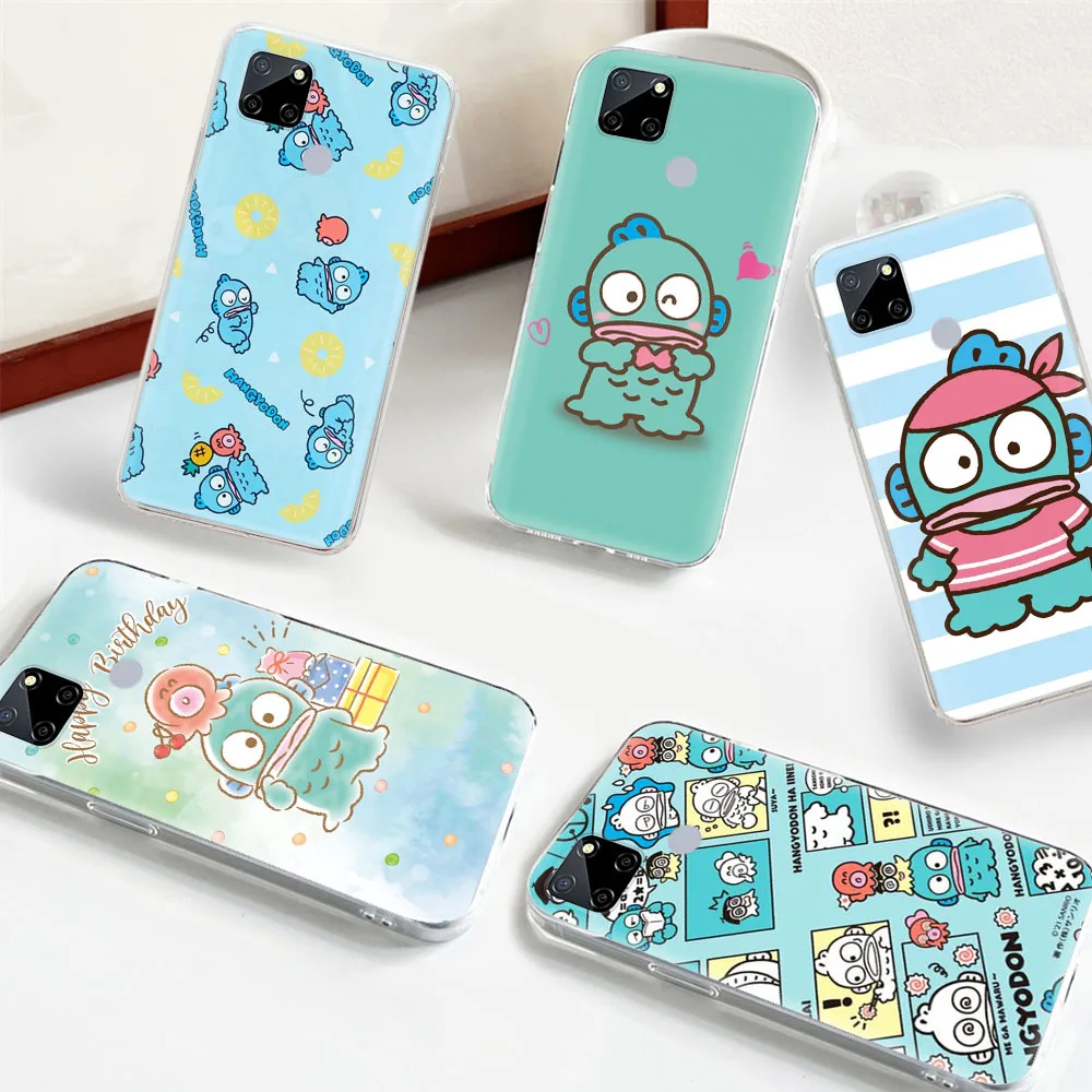 Hangyodon Transparent Phone Case for LG K9 K10 K11 K12 Prime K22 Max K40 K40S K41S K50 K50S K51S Plus Protected Cover