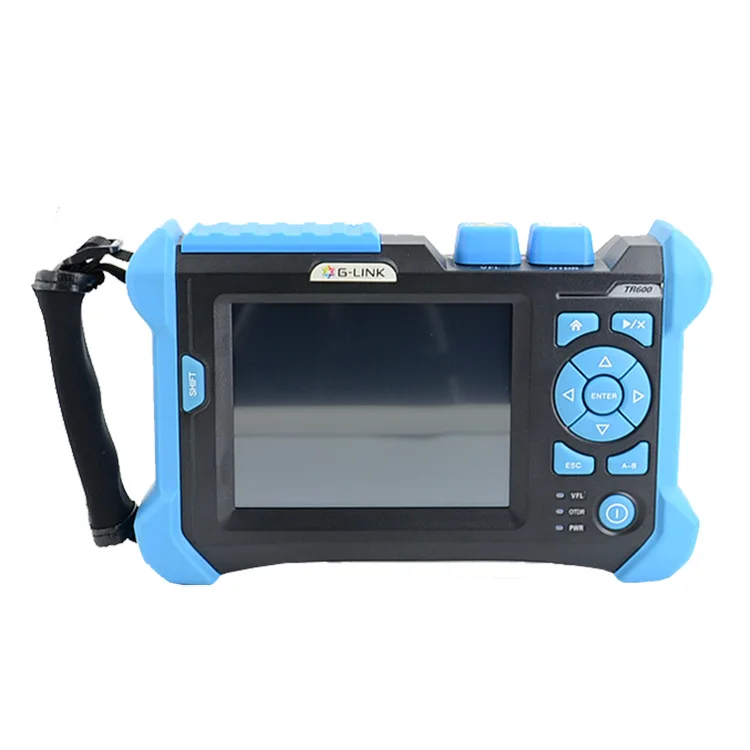 Fiber Breakpoint Tester Fiber Cable Tester OTDR TR600Power Meter Tester 1310/1550+1625nm 32/30/28dB Fiber Optic PON FTTH OTDR