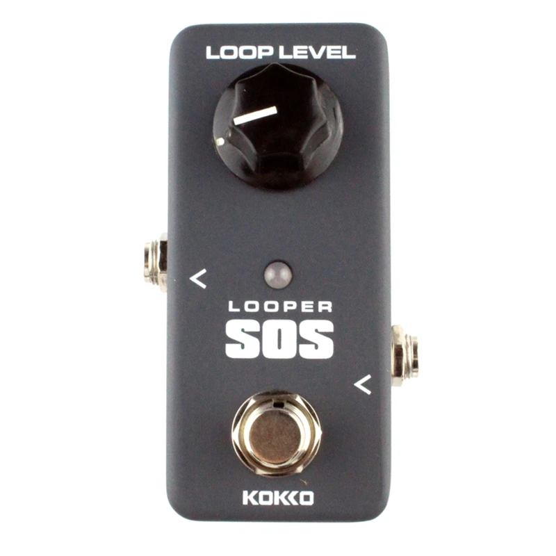 

A5KC портативный KOKKO педаль эффектов для электрогитары Mini SOS Looper-педаль для гитары, запчасти для гитары, аксессуары для гитары