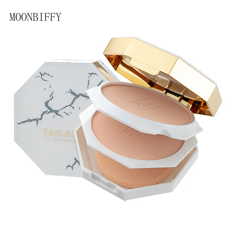 

Professinal Face Makeup 2 Colors Bronzer and Highlighter Palette Powder Make Up Glow Kit Highlighter Contour Palette