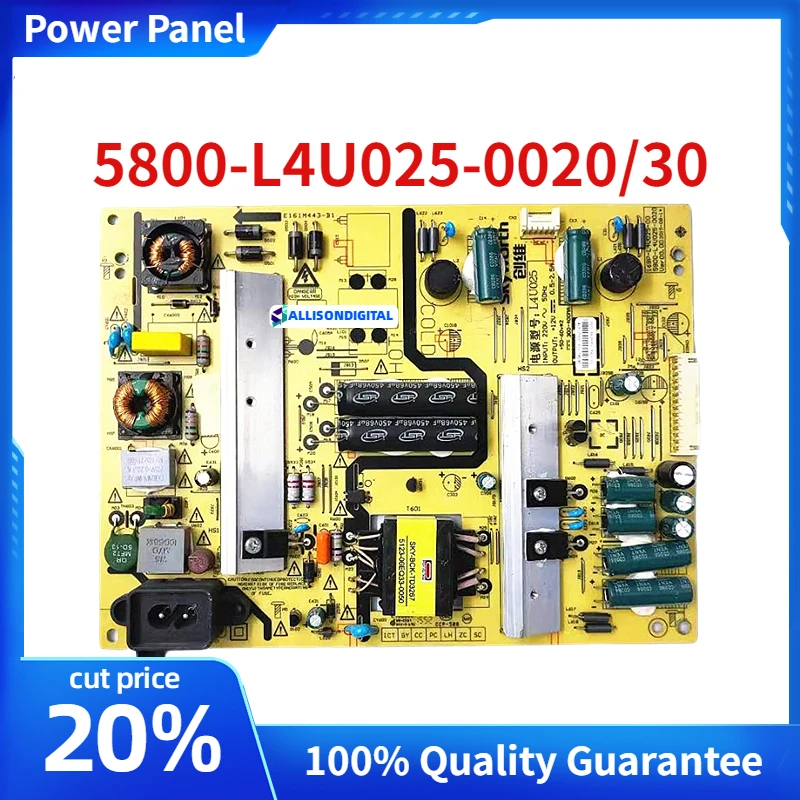 

Original For Skyworth 43M6 43E6000 Power Panel 5800-L4U025-0020/30 168P-L4U025-00 Free Delivery