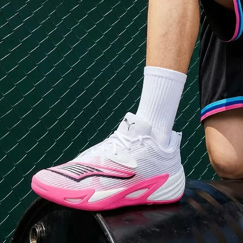 Фото Баскетбольные кроссовки PUMA для мужчин All-Pro NITRO 2 Nitrogen, спортивная и повседневная обувь 312839-03 №4
