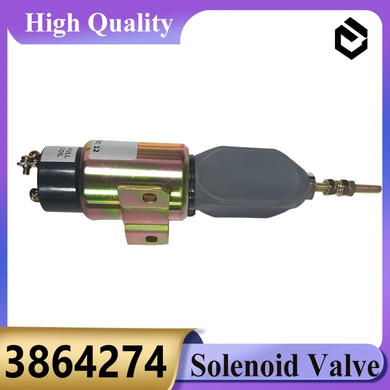 3864274 Электромагнитный запорный клапан топливного насоса 12 В Для деталей