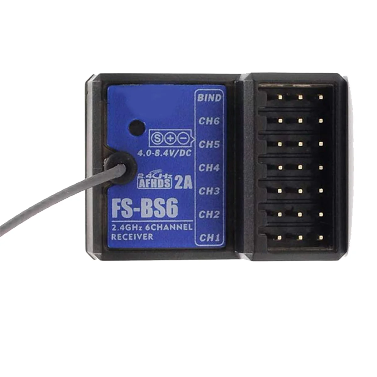 Для приемника FlySky 2 4 ГГц 6 каналов AFHDS2 для FS-BS6 GT2E GT2G FS-GT5 Радиоуправляемый